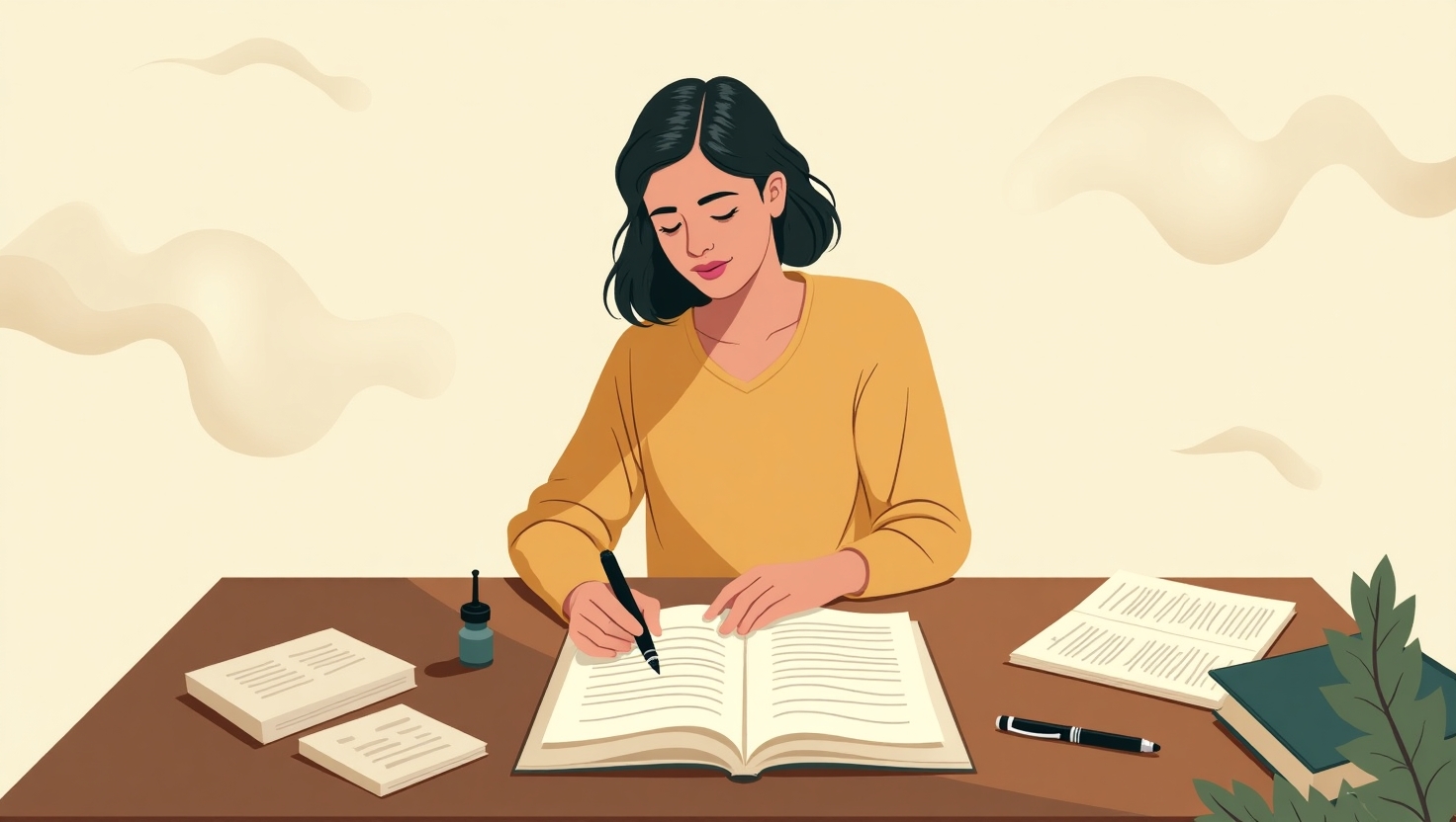 Cover image for blog post: How to Write a Gratitude Letter to Your Future Self: A Step-by-Step Guide